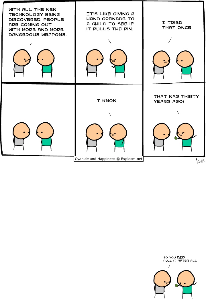 Cyanide & Happiness 9.8.2009