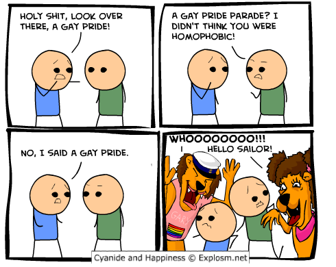 Cyanide & Happiness 17.8.2009