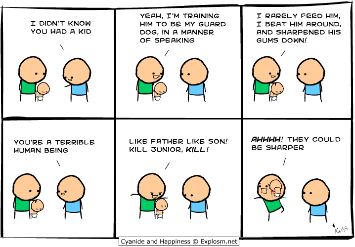 Cyanide & Happiness 24.8.2009