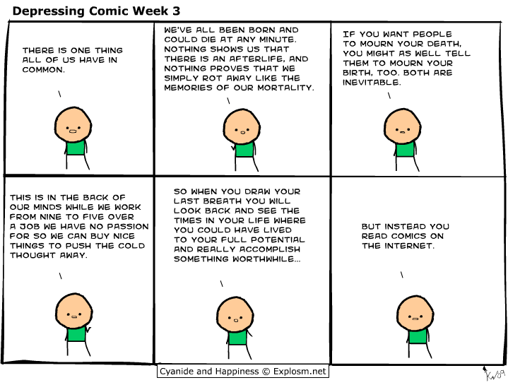 Cyanide & Happiness 28.8.2009