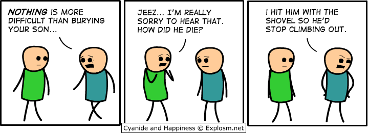 Cyanide & Happiness 14.9.2009