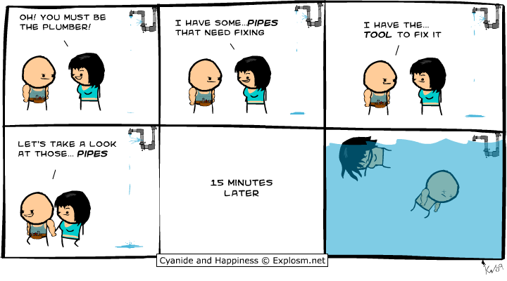 Cyanide & Happiness 15.9.2009