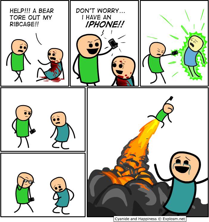 Cyanide & Happiness 16.9.2009