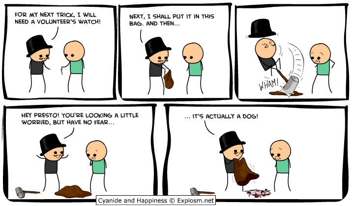 Cyanide & Happiness 3.10.2009