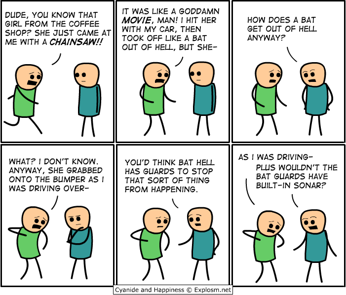 Cyanide & Happiness 8.10.2009