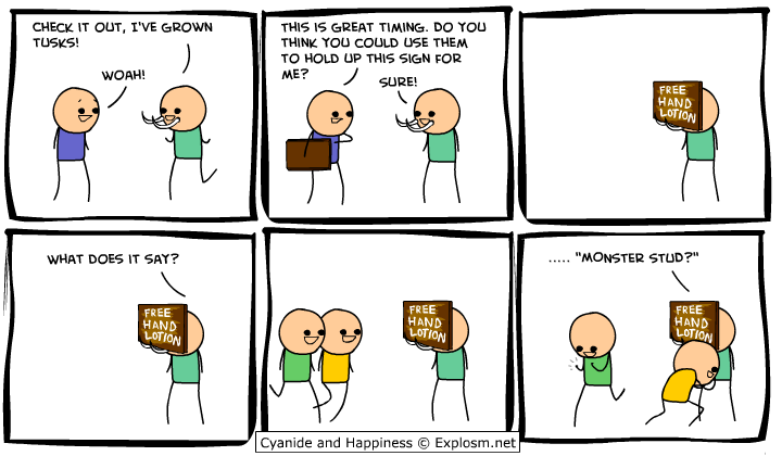 Cyanide & Happiness 10.10.2009