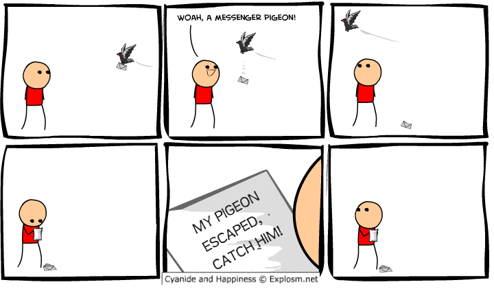 Cyanide & Happiness 17.10.2009