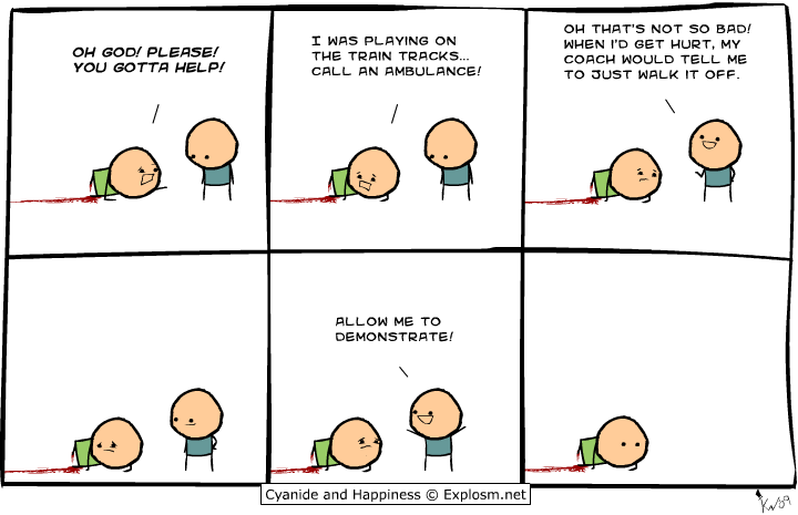 Cyanide & Happiness 26.10.2009