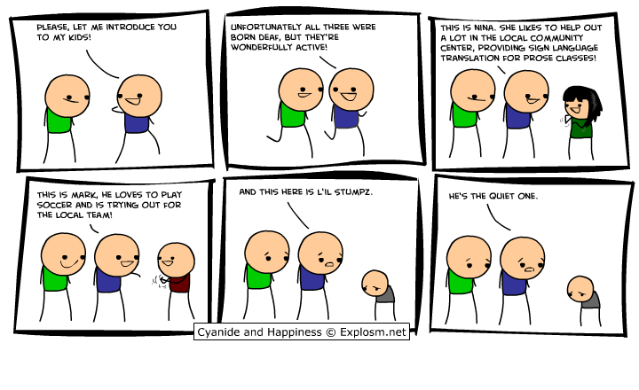 Cyanide & Happiness 27.10.2009