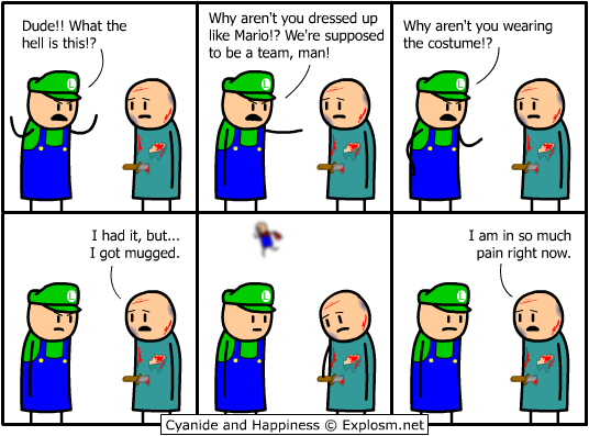 Cyanide & Happiness 31.10.2009