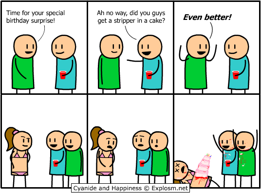 Cyanide & Happiness 7.11.2009