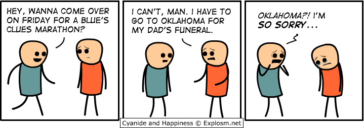 Cyanide & Happiness 17.11.2009