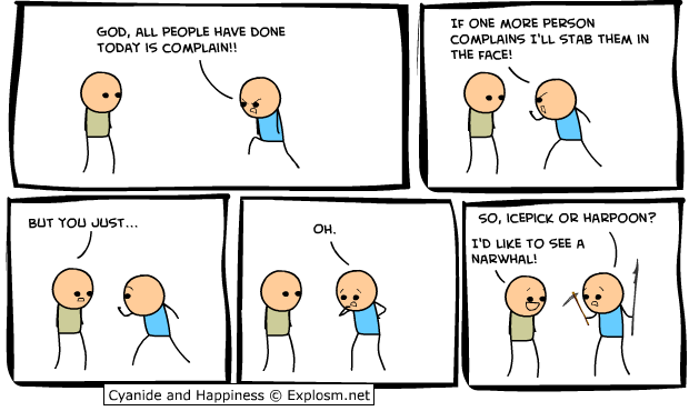 Cyanide & Happiness 19.11.2009