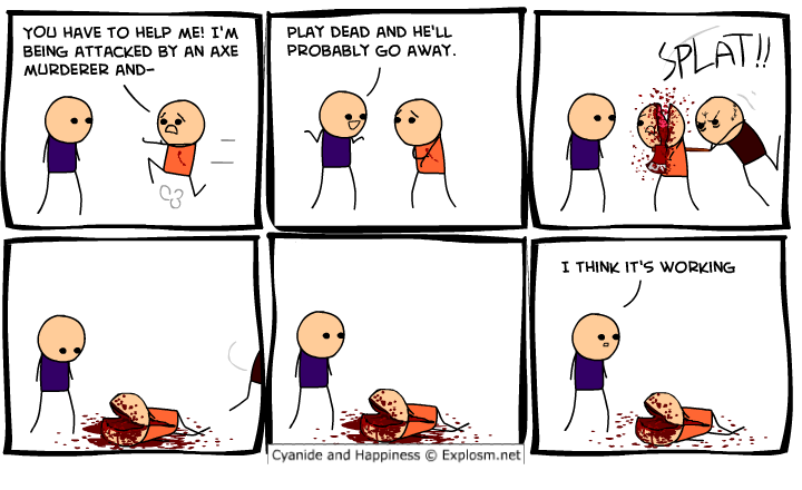 Cyanide & Happiness 4.12.2009