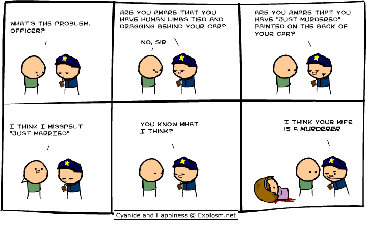 Cyanide & Happiness 17.12.2009