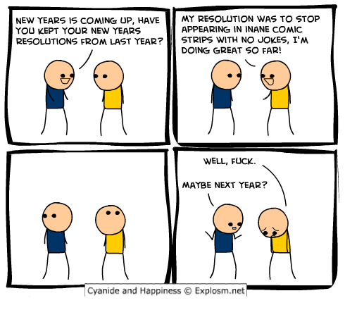 Cyanide & Happiness 30.12.2009