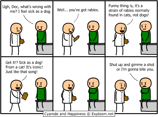 Cyanide & Happiness 17.1.2010