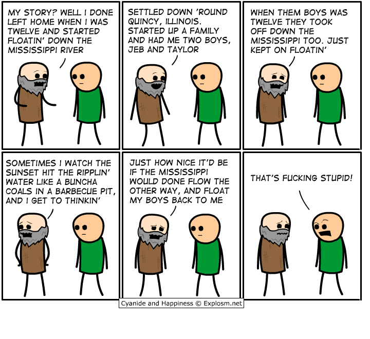 Cyanide & Happiness 8.2.2010