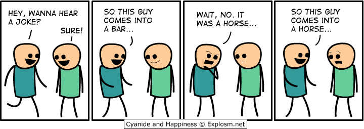 Cyanide & Happiness 20.2.2010