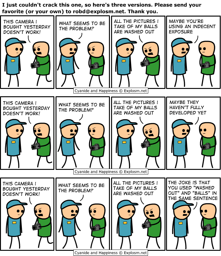 Cyanide & Happiness 9.4.2010