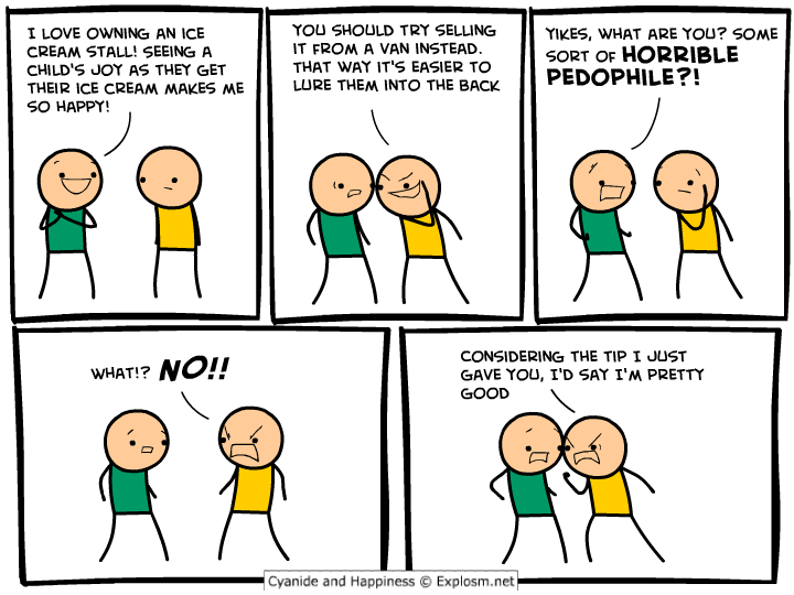 Cyanide & Happiness 13.6.2010