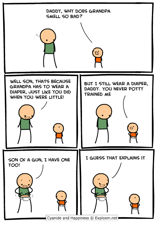 Cyanide & Happiness 23.8.2010