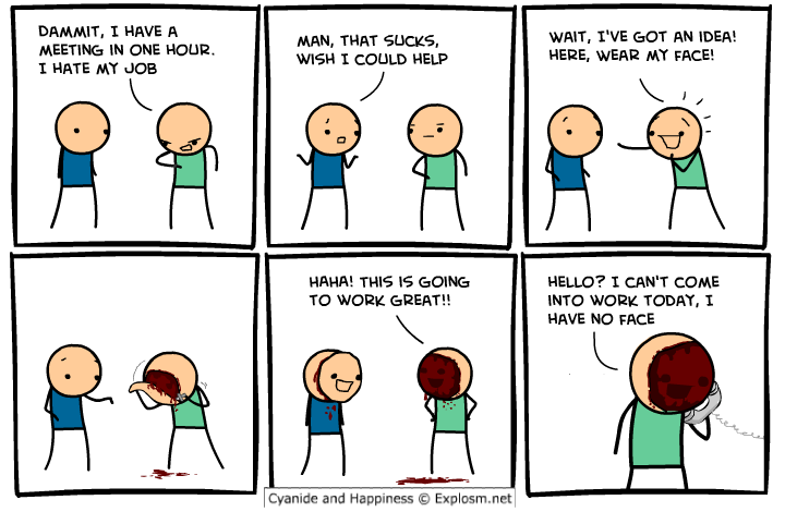 Cyanide & Happiness 14.10.2010