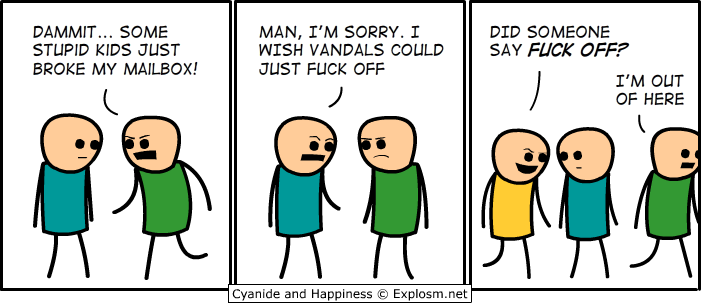 Cyanide & Happiness 21.10.2010