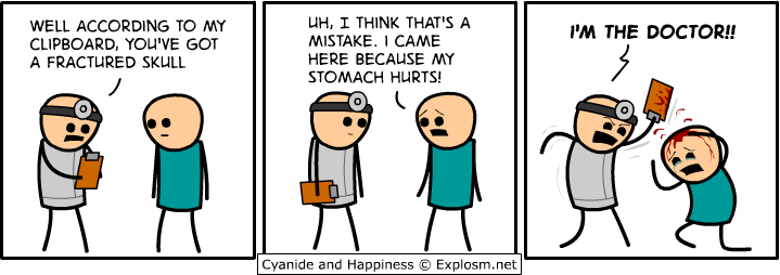 Cyanide & Happiness 24.10.2010