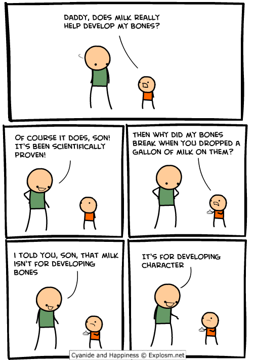 Cyanide & Happiness 25.10.2010