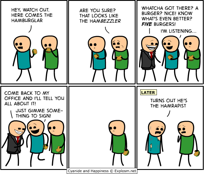 Cyanide & Happiness 20.11.2010