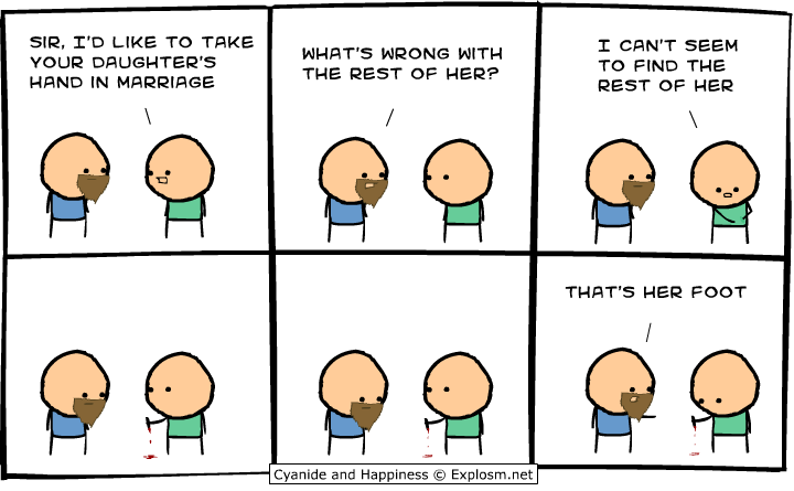 Cyanide & Happiness 10.3.2011