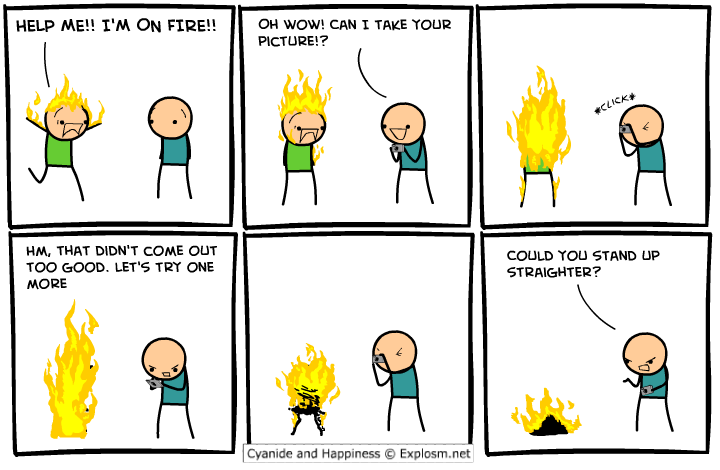 Cyanide & Happiness 23.7.2011