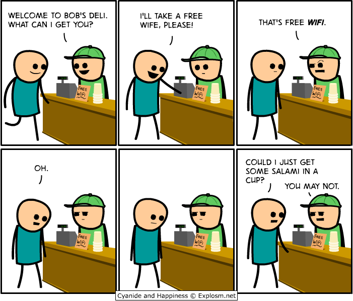 Cyanide & Happiness 24.7.2011