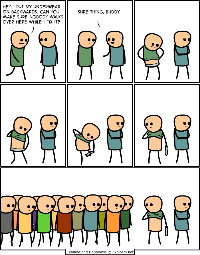 Cyanide & Happiness 29.7.2011