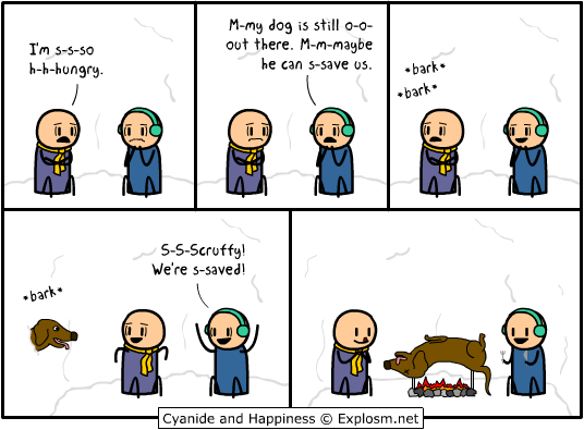 Cyanide & Happiness 14.8.2011