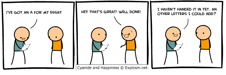 Cyanide & Happiness 20.8.2011