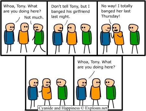 Cyanide & Happiness 25.7.2005