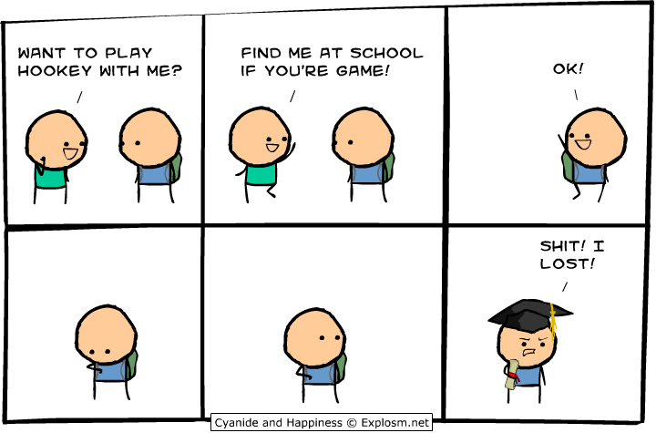 Cyanide & Happiness 18.12.2011