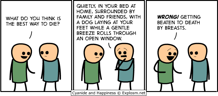 Cyanide & Happiness 28.1.2012