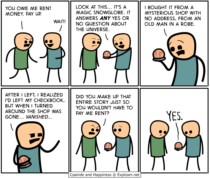 Cyanide & Happiness 8.2.2012