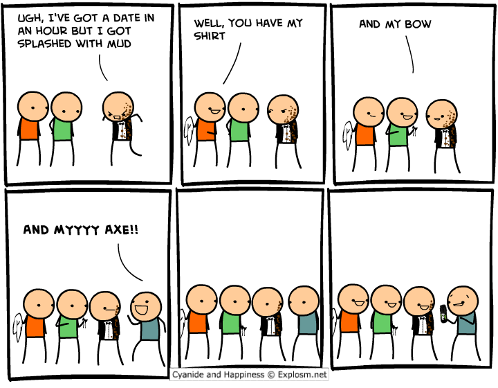 Cyanide & Happiness 17.2.2012