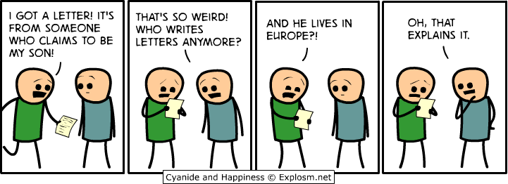 Cyanide & Happiness 11.3.2012