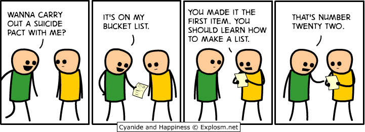 Cyanide & Happiness 19.3.2012