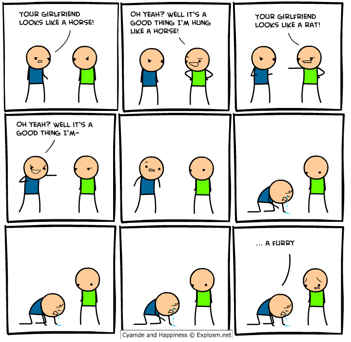 Cyanide & Happiness 20.3.2012