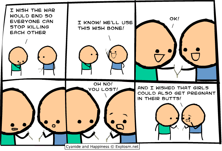 Cyanide & Happiness 18.4.2012