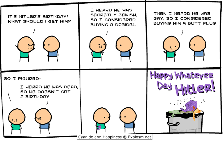 Cyanide & Happiness 20.4.2012