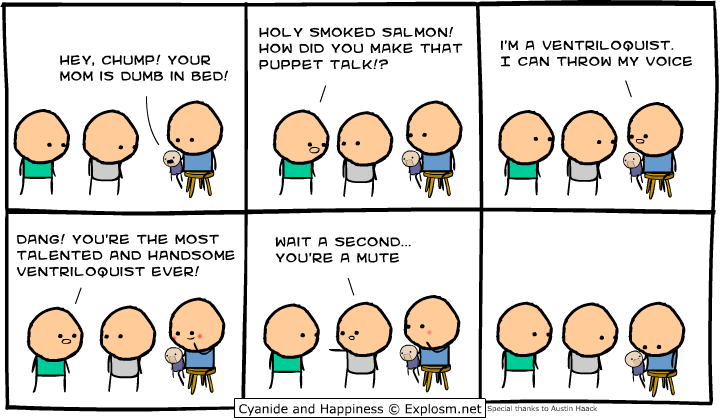 Cyanide & Happiness 28.7.2012