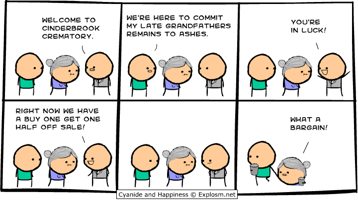 Cyanide & Happiness 25.8.2012