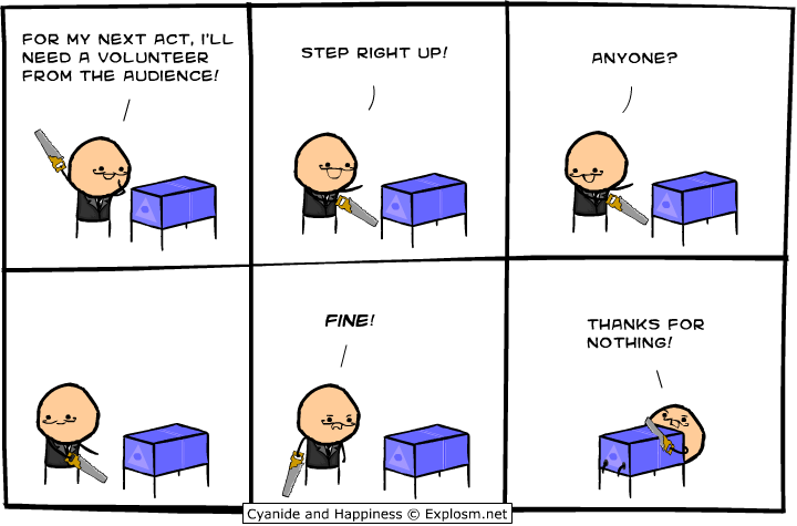 Cyanide & Happiness 23.3.2013